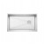 Crauf Evye Vertice | 75cm - Platinum Satin (İnox)