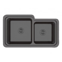 Crauf Evye Lavello Duo | 78cm - Dark Graphite (Füme)