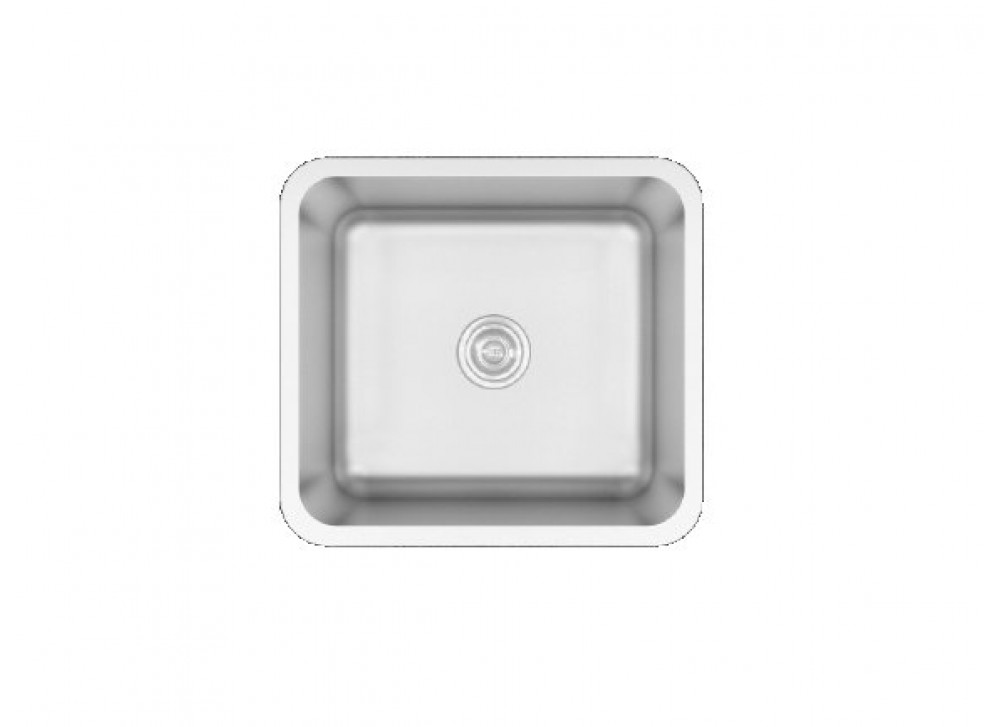 Crauf Evye Lavello | 45cm - Platinum Satin (İnox) Crauf Evye Lavello | 45cm - Platinum Satin (İnox)