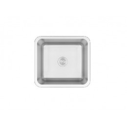 Crauf Evye Lavello | 45cm - Platinum Satin (İnox)