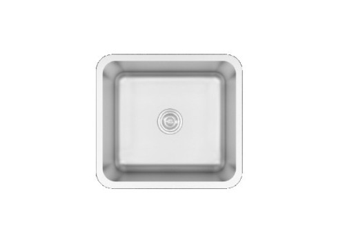 Crauf Evye Lavello | 45cm - Platinum Satin (İnox) Crauf Evye Lavello | 45cm - Platinum Satin (İnox)