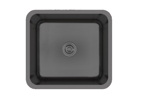 Crauf Evye Lavello | 45cm - Dark Graphite (Füme) Crauf Evye Lavello | 45cm - Dark Graphite (Füme)