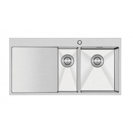 Crauf Evye Via Lattea Duo | 100cm - Platinum Satin (İnox) / Sol