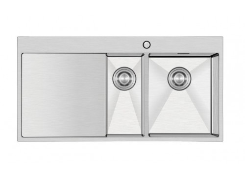 Crauf Evye Via Lattea Duo | 100cm - Platinum Satin (İnox) / Sol