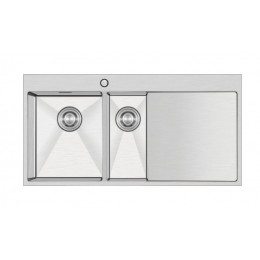 Crauf Evye Via Lattea Duo | 100cm - Platinum Satin (İnox) / Sağ