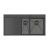 Crauf Evye Via Lattea Duo | 100cm - Dark Graphite (Füme) / Sol