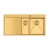 Crauf Evye Via Lattea Duo | 100cm - Imperial Gold (İpeksi Altın) / Sol