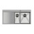 Crauf Evye Via Lattea Duo | 100cm - Velvet Grey (Mat Gri) / Sol