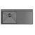 Crauf Evye Via Lattea | 100cm - Dark Graphite (Füme) / Sağ