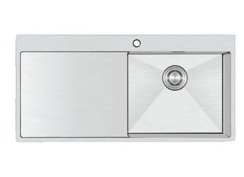 Crauf Evye Via Lattea | 100cm - Platinum Satin (İnox) / Sol