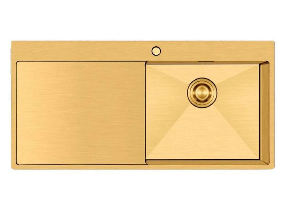Crauf Evye Via Lattea | 100cm - Imperial Gold (İpeksi Altın) / Sol Crauf Evye Via Lattea | 100cm - Imperial Gold (İpeksi Altın) / Sol