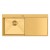 Crauf Evye Via Lattea | 100cm - Imperial Gold (İpeksi Altın) / Sağ