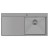 Crauf Evye Via Lattea | 100cm - Velvet Grey (Mat Gri) / Sol