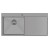 Crauf Evye Via Lattea | 100cm - Velvet Grey (Mat Gri) / Sağ
