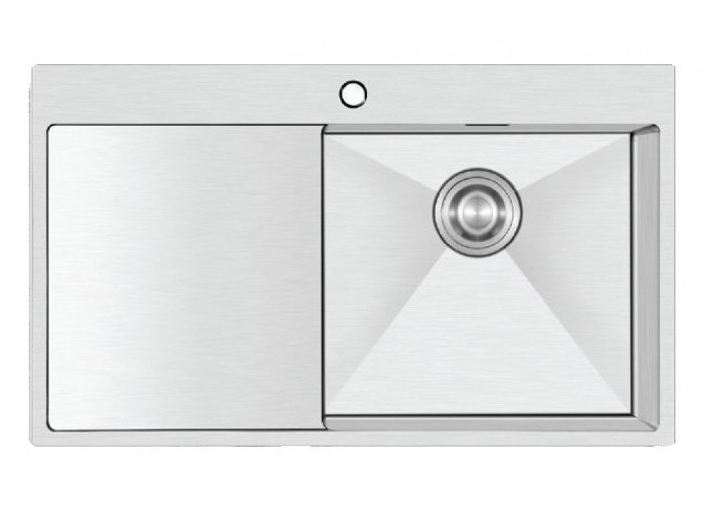 Crauf Evye Via Lattea | 86cm - Platinum Satin (İnox) / Sol Crauf Evye Via Lattea | 86cm - Platinum Satin (İnox) / Sol