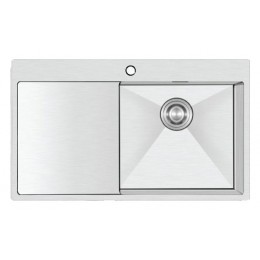 Crauf Evye Via Lattea | 86cm - Platinum Satin (İnox) / Sol