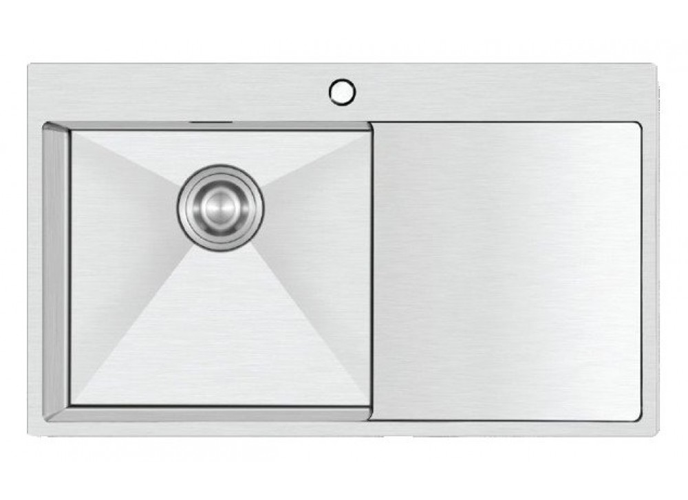 Crauf Evye Via Lattea | 86cm - Platinum Satin (İnox) / Sağ Crauf Evye Via Lattea | 86cm - Platinum Satin (İnox) / Sağ