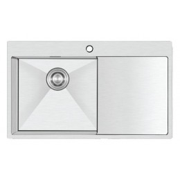 Crauf Evye Via Lattea | 86cm - Platinum Satin (İnox) / Sağ
