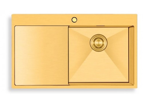 Crauf Evye Via Lattea | 86cm - Imperial Gold (İpeksi Altın) / Sol Crauf Evye Via Lattea | 86cm - Imperial Gold (İpeksi Altın) / Sol