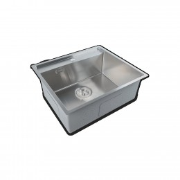 Crauf Evye Poli | 58cm - Platinum Satin (İnox)