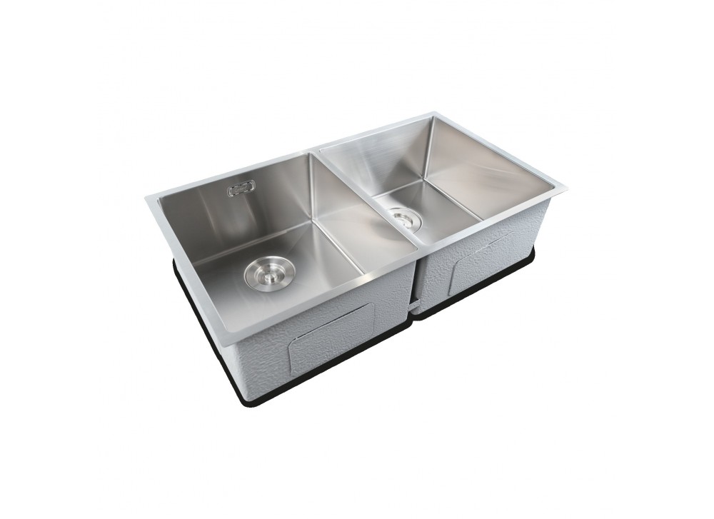Crauf Evye Stella Duo | 80cm - Platinum Satin (İnox) Crauf Evye Stella Duo | 80cm - Platinum Satin (İnox)