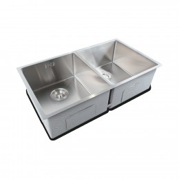 Crauf Evye Stella Duo | 80cm - Platinum Satin (İnox)