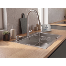 GLgeneral SAGAX 60 50X60 ÇELİK EVYE - Antrasit