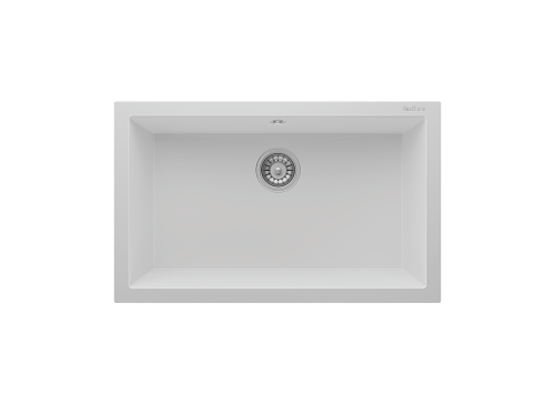 77x53 cm Beyaz Granit Mutfak Evyesi RealStone Didyma 77 K003 77x53 cm Beyaz Granit Mutfak Evyesi RealStone Didyma 77 K003