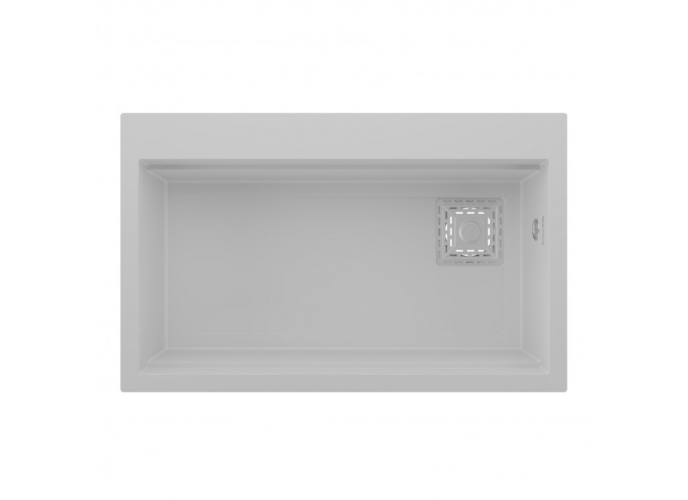 RealStone Likya Granit Evye 755x470 mm Fonksiyonel Mutfak Evyesi - Realstone Likya Beyaz RealStone Likya Granit Evye 755x470 mm Fonksiyonel Mutfak Evyesi - Realstone Likya Beyaz