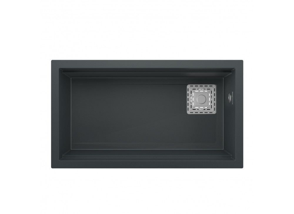 RealStone Almina Granit Evye 755x470 mm Fonksiyonel Mutfak Evyesi - RealStone Almila Antrasit RealStone Almina Granit Evye 755x470 mm Fonksiyonel Mutfak Evyesi - RealStone Almila Antrasit