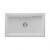 77x46 cm Beyaz Granit Mutfak Evyesi RealStone Patara P017