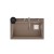75,5x47 cm Cappuccino Akıllı Mutfak Evyesi RealStone Hermes G04