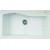 Stonza Volvo Granit Evye - 86x51 cm Damlalıklı, Özgün Tasarımlı Mutfak Eviyesi - Stonza Volvo Beyaz