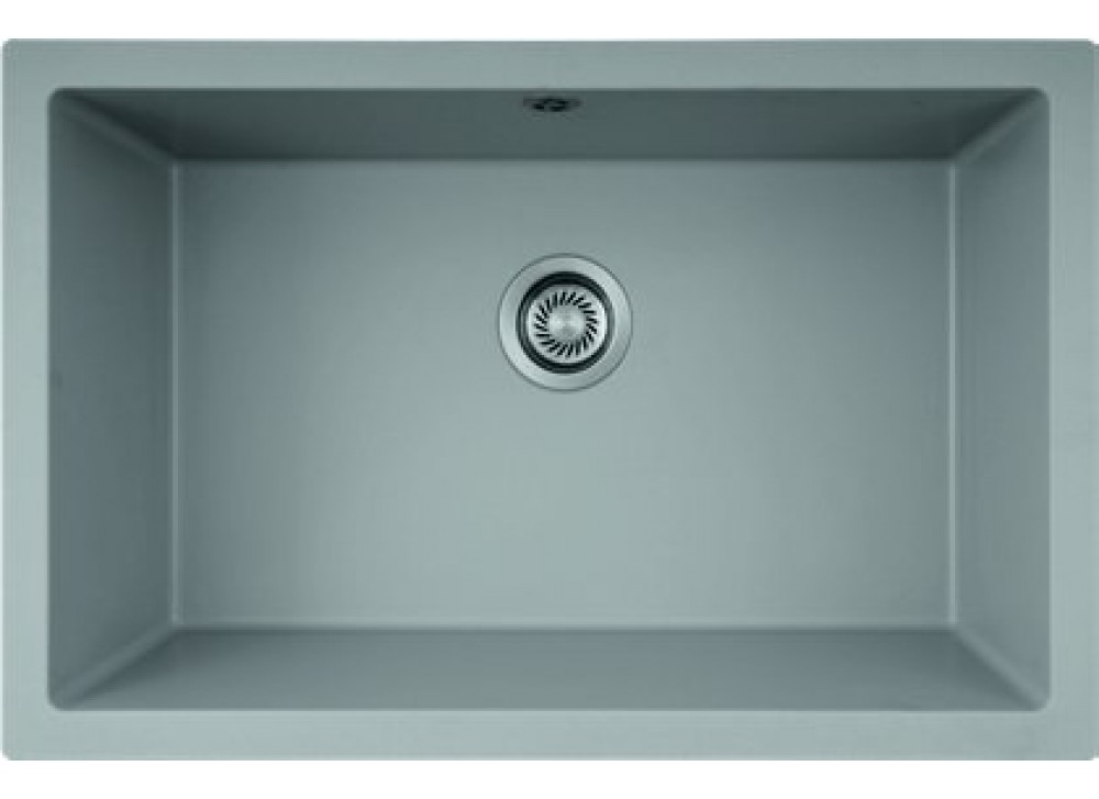 Stonza Rado XXL Granit Evye - 78x50 cm, 23 cm Ekstra Derin Premium Mutfak Eviyesi - Stonza Rado Gri Stonza Rado XXL Granit Evye - 78x50 cm, 23 cm Ekstra Derin Premium Mutfak Eviyesi - Stonza Rado Gri