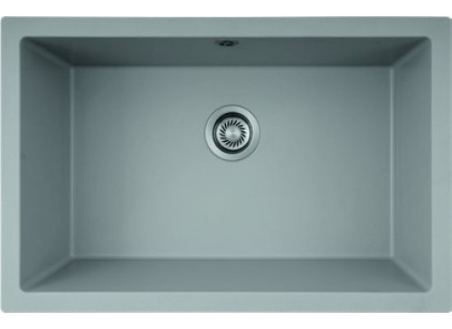 Stonza Rado XXL Granit Evye - 78x50 cm, 23 cm Ekstra Derin Premium Mutfak Eviyesi - Stonza Rado Gri