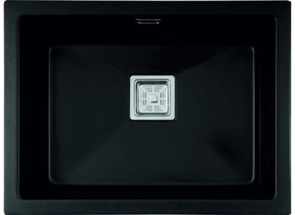 Stonza Onexy 60 Granit Evye - 60x45 cm Kare Giderli Modern Tek Hazne - Stonza Onexy Siyah Stonza Onexy 60 Granit Evye - 60x45 cm Kare Giderli Modern Tek Hazne - Stonza Onexy Siyah