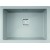 Stonza Onexy 60 Granit Evye - 60x45 cm Kare Giderli Modern Tek Hazne - Stonza Onexy Gri
