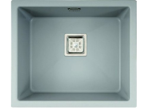 Stonza Arena Granit Evye - 53x46 cm Modern Tek Hazne (3 Farklı Montaj) - Stonza Arena Gri