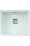 Stonza Arena Granit Evye - 53x46 cm Modern Tek Hazne (3 Farklı Montaj) - Stonza Arena Beyaz