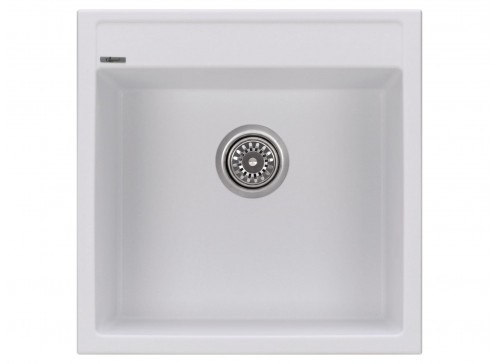 GL General Vista 50x50 Granit Eviye - Tek Gözlü Kare Mutfak Eviyesi - Gl general granit evye Beyaz GL General Vista 50x50 Granit Eviye - Tek Gözlü Kare Mutfak Eviyesi - Gl general granit evye Beyaz