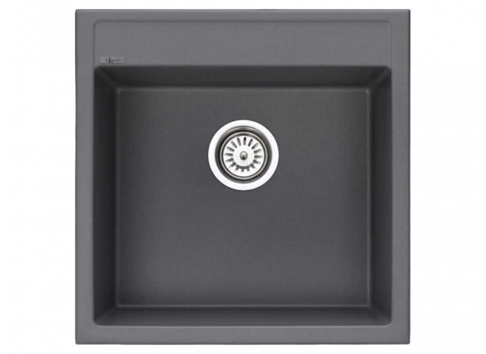 GL General Vista 50x50 Granit Eviye - Tek Gözlü Kare Mutfak Eviyesi - Gl general granit evye gri GL General Vista 50x50 Granit Eviye - Tek Gözlü Kare Mutfak Eviyesi - Gl general granit evye gri