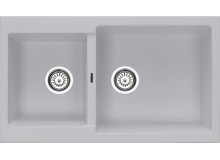 GL General Arcadia Granit Eviye 49x84 cm - Damlalıklı Mutfak Evyesi - GL General Arcadia Beyaz GL General Arcadia Granit Eviye 49x84 cm - Damlalıklı Mutfak Evyesi - GL General Arcadia Beyaz