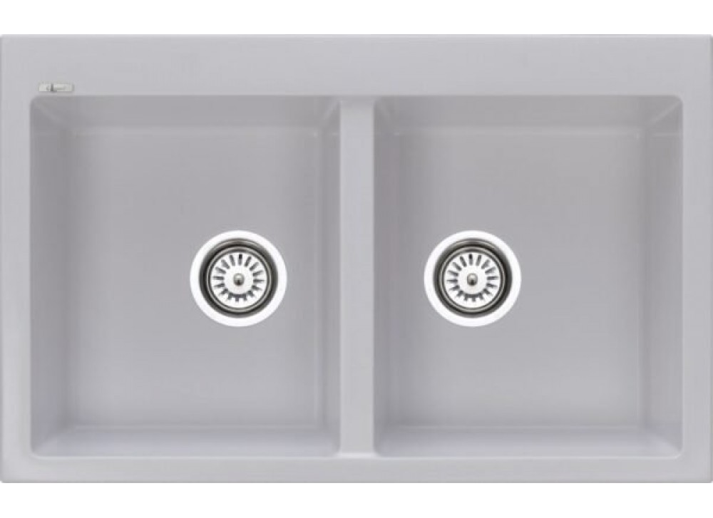 GL General Ava Granit Eviye 49x78 cm - Damlalıklı Mutfak Evyesi - GL General Ava Beyaz GL General Ava Granit Eviye 49x78 cm - Damlalıklı Mutfak Evyesi - GL General Ava Beyaz