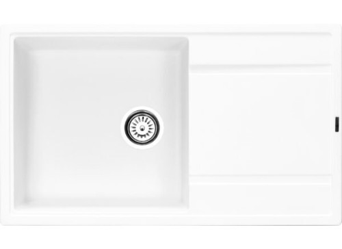 GL General Astro Granit Eviye 50x85 cm - Damlalıklı Mutfak Evyesi - GL General Astro Beyaz GL General Astro Granit Eviye 50x85 cm - Damlalıklı Mutfak Evyesi - GL General Astro Beyaz