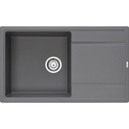 GL General Astro Granit Eviye 50x85 cm - Damlalıklı Mutfak Evyesi - GL General Astro Gri