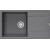 GL General Astro Granit Eviye 50x85 cm - Damlalıklı Mutfak Evyesi - GL General Astro Gri