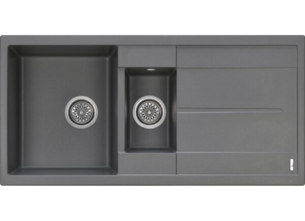 GL General Artes Granit Eviye 49x99 cm - Geniş Damlalıklı Mutfak Evyesi - GL General Artes Gri GL General Artes Granit Eviye 49x99 cm - Geniş Damlalıklı Mutfak Evyesi - GL General Artes Gri