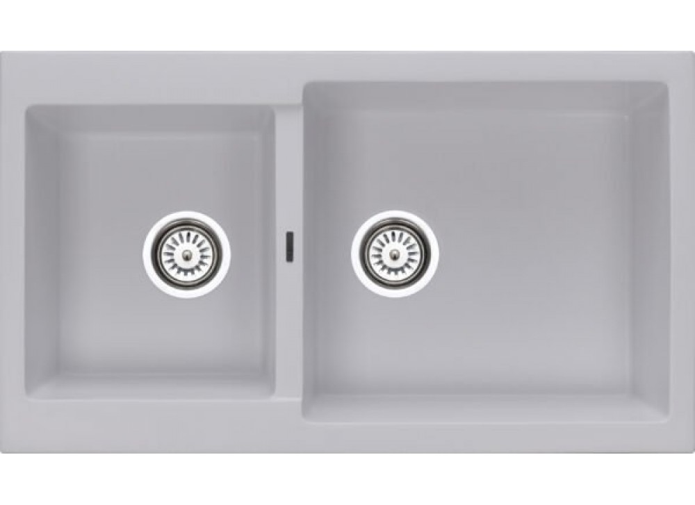 GL General Arcadia Granit Eviye 49x84 cm - Damlalıklı Mutfak Evyesi - GL General Arcadia Gri GL General Arcadia Granit Eviye 49x84 cm - Damlalıklı Mutfak Evyesi - GL General Arcadia Gri