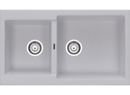 GL General Arcadia Granit Eviye 49x84 cm - Damlalıklı Mutfak Evyesi - GL General Arcadia Gri GL General Arcadia Granit Eviye 49x84 cm - Damlalıklı Mutfak Evyesi - GL General Arcadia Gri