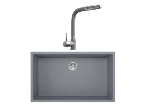 Realstone Gordion 77 & Sümela Spiralli Batarya Premium Mutfak Seti - Gri Realstone Gordion 77 & Sümela Spiralli Batarya Premium Mutfak Seti - Gri